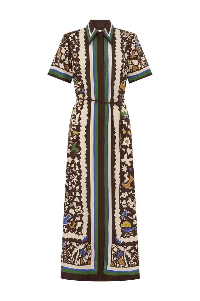 2504 - RESORT 26 MAROC SHIRTDRESS from Alemais, photo 1 of 1