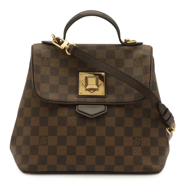 Louis Vuitton Damier Bergamo PM 2-Way Shoulder Bag in Coated canvas from The Reluxe