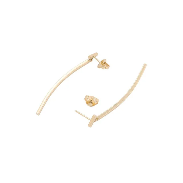 Tiffany & Co. T-Wire Bar Drop Earrings62271841 18K Yellow Gold in Yellow from GALLERY RARE, photo 2 of 2