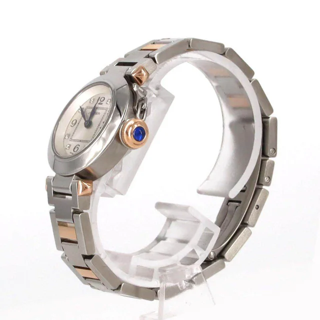 Cartier Miss Pasha Stainless Steel Pink Gold Quartz in Pink from LuxUness, photo 2 of 2