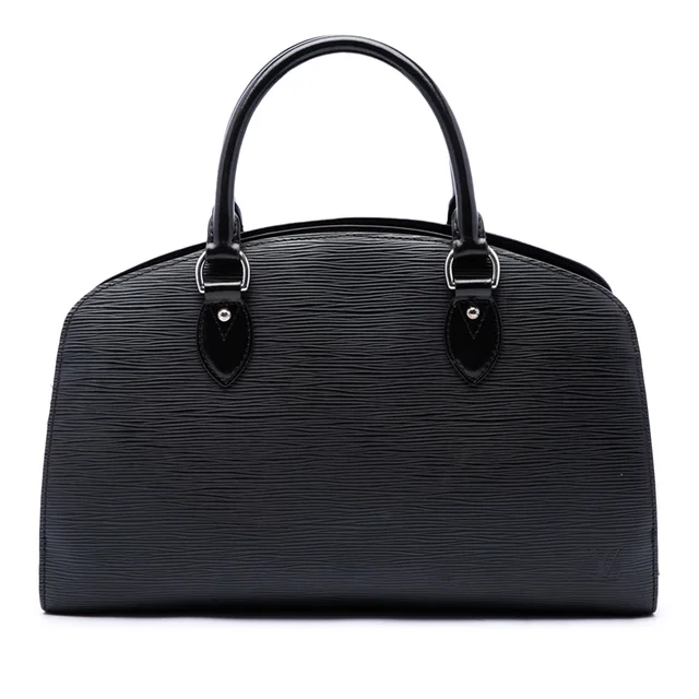 Black Louis Vuitton Epi Pont Neuf PM Handbag in Black Leather from Designer Revival