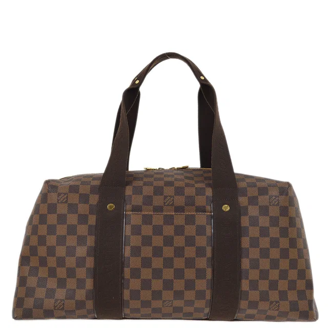 Louis Vuitton 2011 Damier Weekender MM Shoulder Duffle Bag N41138 in Canvas from AMORE Vintage Tokyo