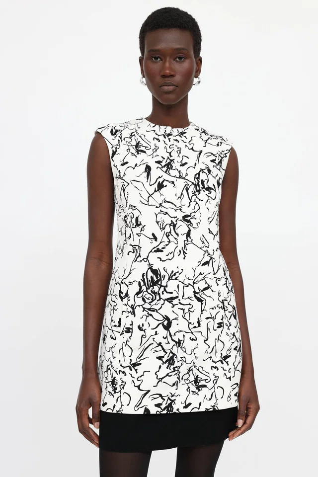 Balenciaga 2013 Print Dress from VSP Consignment