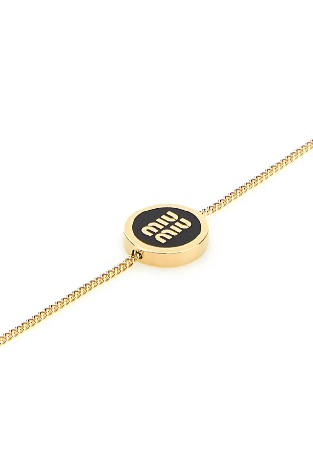 Miu Miu Jewelry Bracelet — Gold Ottone Bracelets in Gold from HEWI, photo 2 of 2