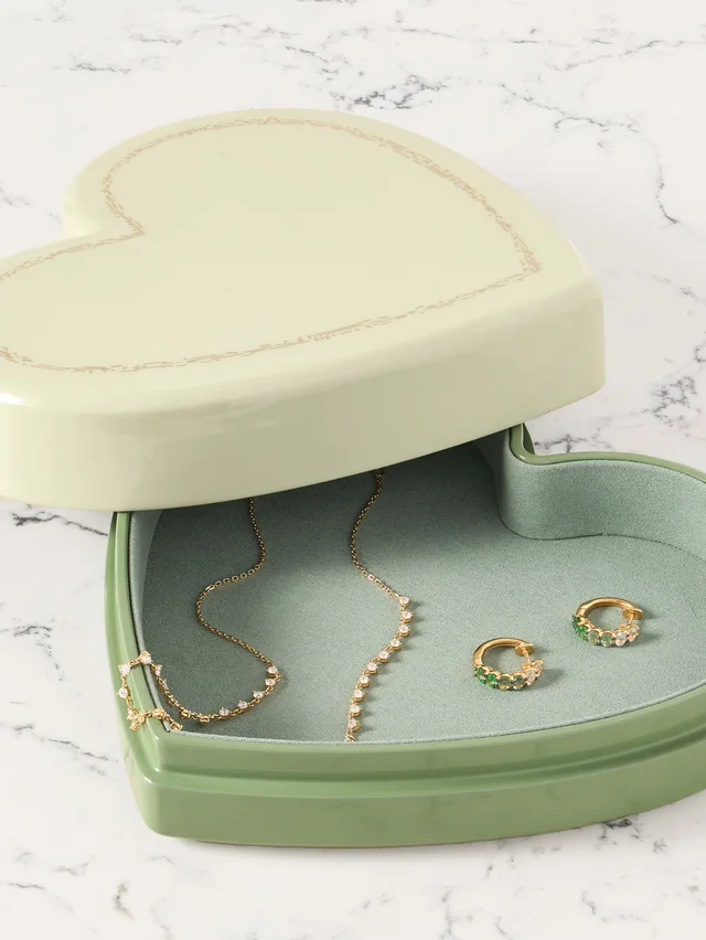 TROVE Love is All lacquered wood jewelry box, photo 2 of 2 from NET-A-PORTER (Canada)