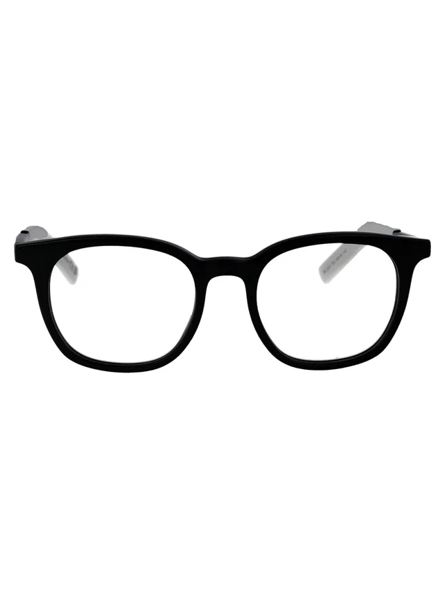 Moncler Ml5207 Glossy Black Acetate Sunglasses in Black from HEWI