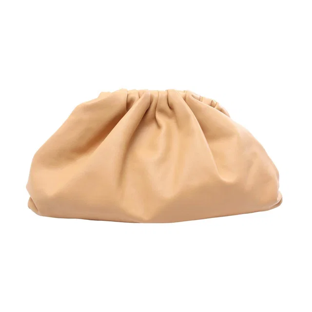 Bottega Veneta The Pouch Leather Clutch Bag in Leather from LuxUness