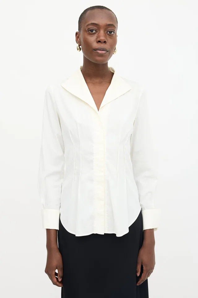 Giorgio Armani Collezioni Button Up Shirt from VSP Consignment