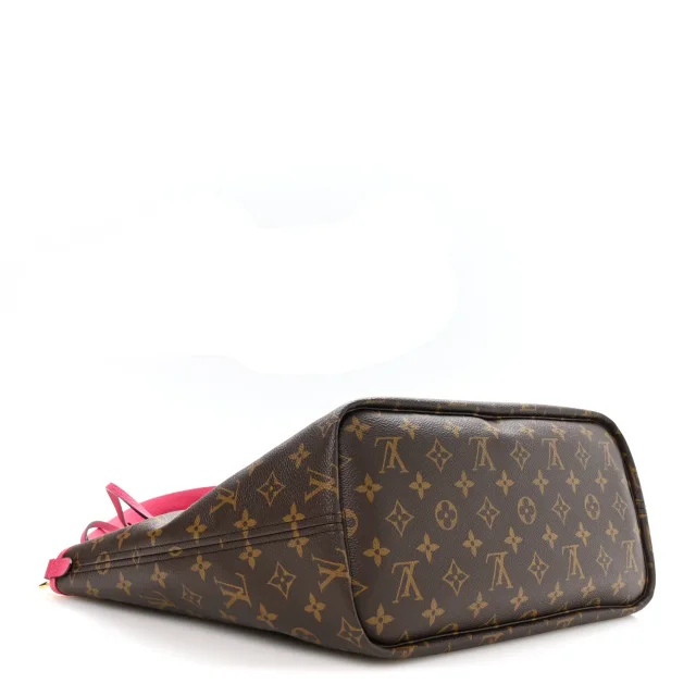 Louis Vuitton Monogram Inside Out Neverfull Bandouliere MM Rose Pondichery in Pink Coated canvas from FASHIONPHILE, photo 4 of 10