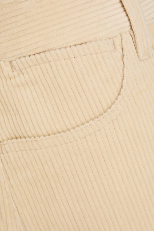 Alex Mill Camden Cotton-Corduroy Mini Skirt in Beige, photo 4 of 4 from THE OUTNET