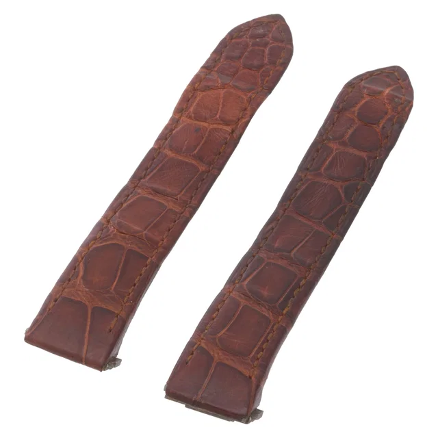 Ladies Cartier for Roadster brown crocodile strap slightly used (16x16) in Brown Crocodile from Gray And Sons