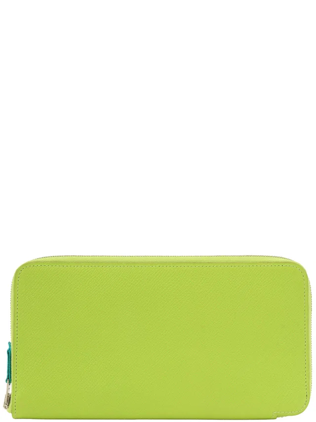 Hermès 2010 Azap Long Silk In Kiwi in Silk from VINTAGE QOO TOKYO
