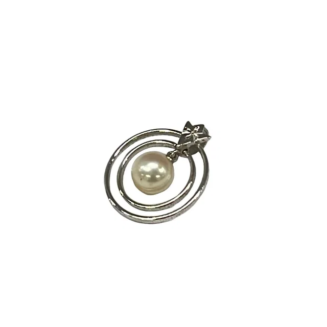 Mikimoto Pendant Head Silver Cream Pearl in silver|gray from Poshmark