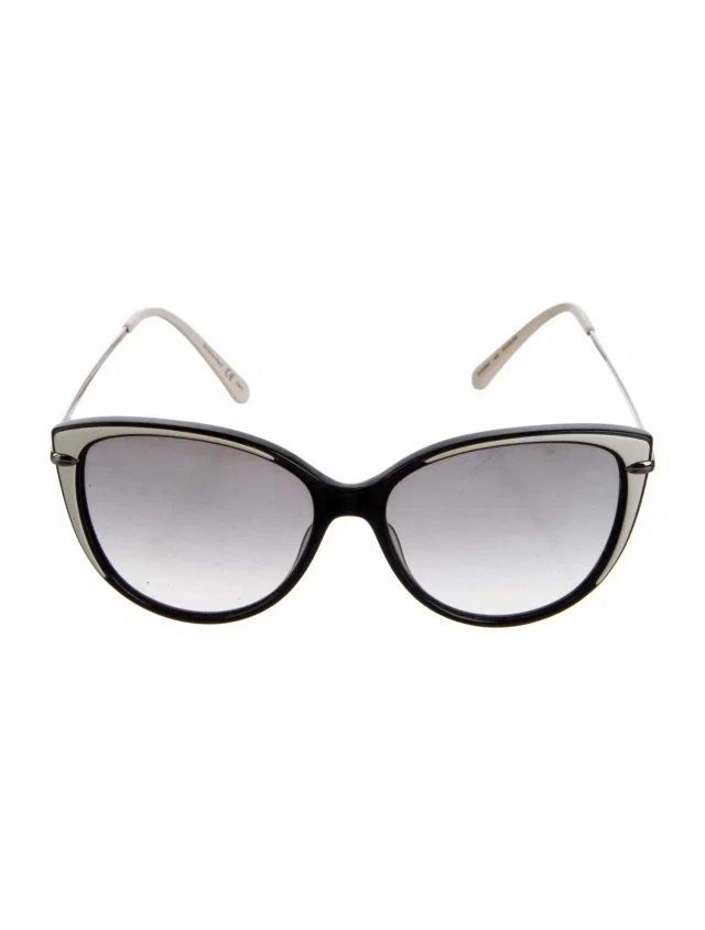 Pomellato Cat-Eye Gradient Sunglasses in black from The RealReal