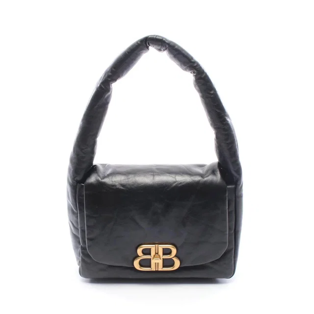 Balenciaga Monaco Leather Shoulder Bag in Leather from LuxUness