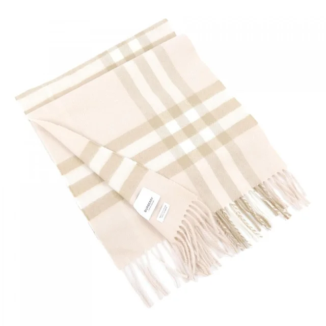 バーバリー BURBERRY MUFFLER in カシミヤ100% from KOMEHYO