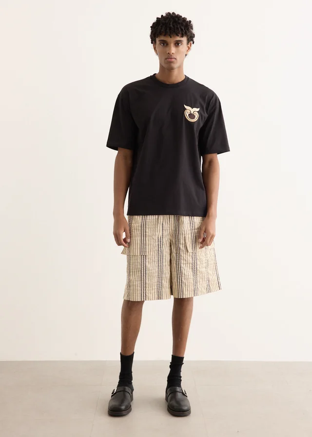 Commas Rope Stripe Pocket Shorts in Blue from Incu, photo 1 of 1