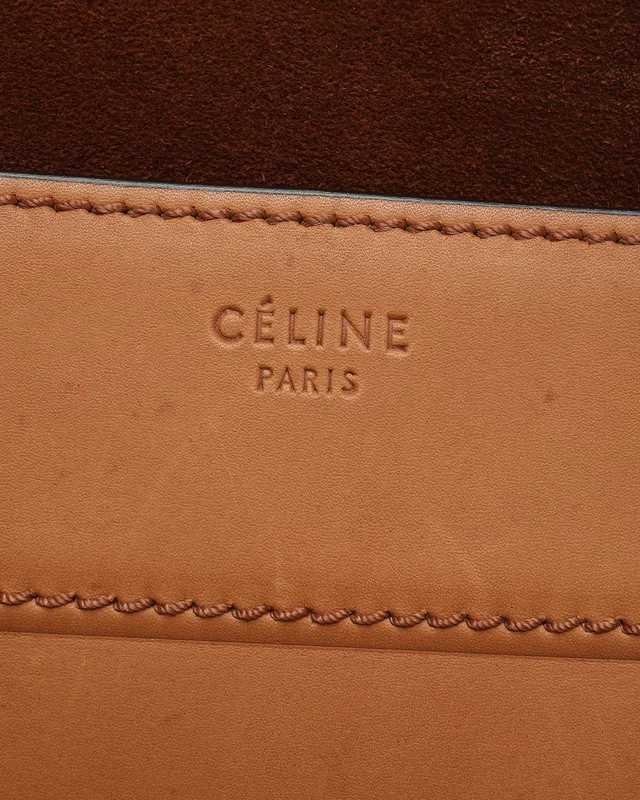 Celine Luggage Phantom Bag in Suede from A Retro Tale, photo 7 of 10