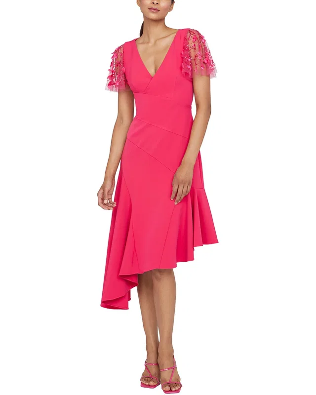 Theia Jazlyn Asymmetric Dress, image 1 of 1 from Rue La La
