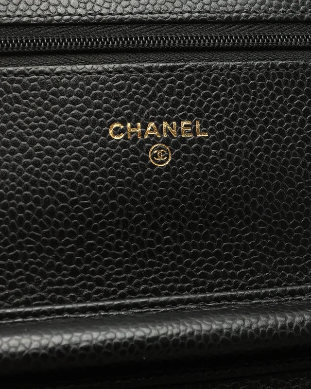 Chanel Caviar Wallet On Chain Bag in Caviar leather from A Retro Tale, photo 9 of 11