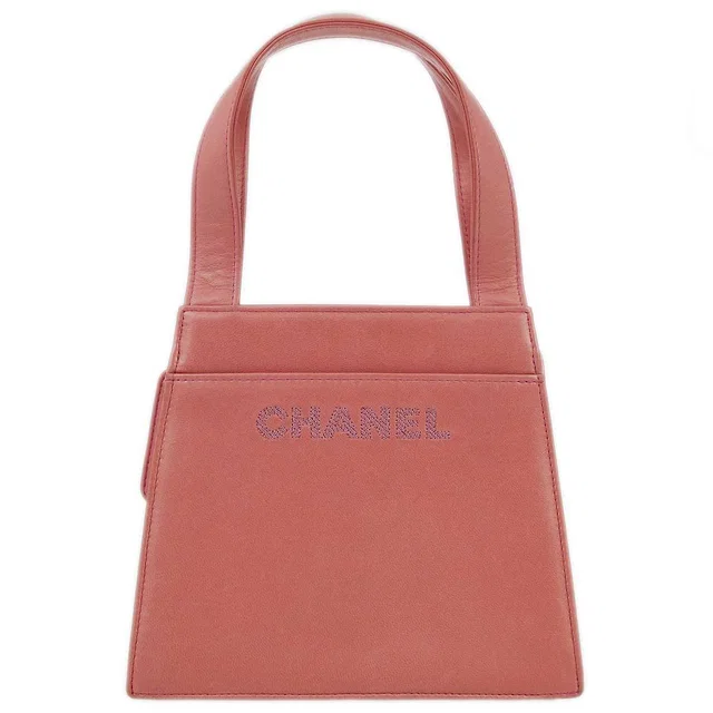 Chanel 1997-1999 Pink Lambskin Handbag in Pink Lambskin from AMORE Vintage Tokyo