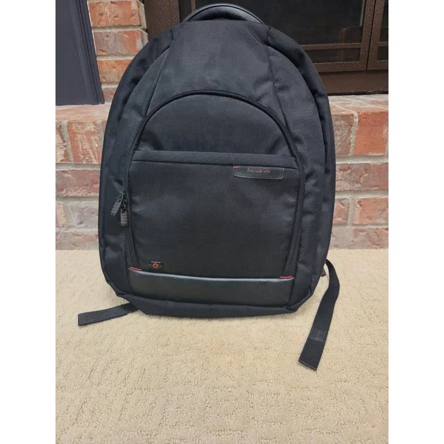 Samsonite Xenon Backpack Black Padded Large Capacity Fits Any Laptop-Please Read in black from Poshmark