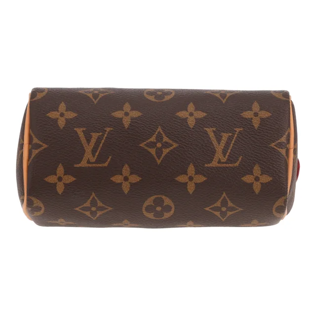 Louis Vuitton Nano Speedy handbag in brown Monogram canvas and natural leather in Brown Coated canvas from Collector Square, photo 3 of 3