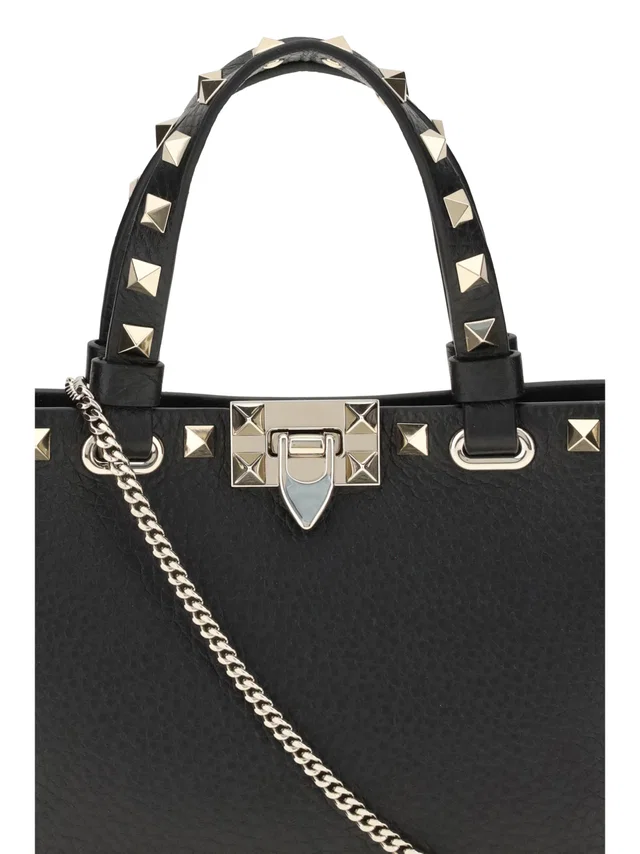 Valentino Garavani Mini Bag — Black Calf Leather in Black Calfskin from HEWI