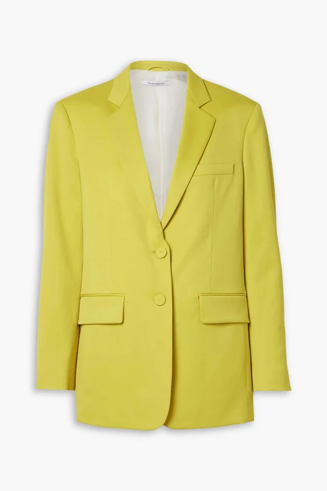 Another Tomorrow Oversized Virgin Wool-Blend Blazer from THE OUTNET, photo 1 of 1