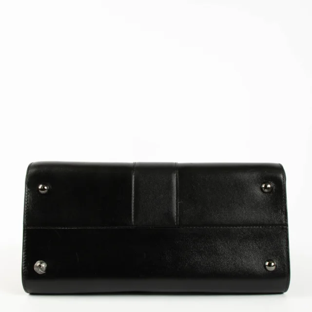 Delvaux Black Box Calf Brillant MM Magic Bag in Black Box leather from Labellov, photo 4 of 5