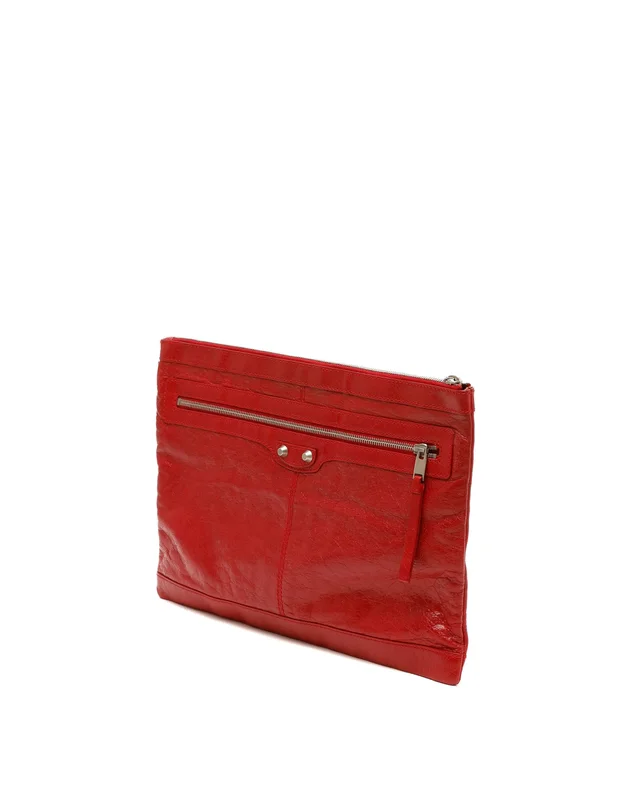 Balenciaga Classic Clip City Clutch Bag in Leather from A Retro Tale, photo 2 of 7