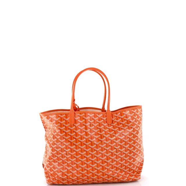 Goyard Saint Louis Tote Coated Canvas PM in orange Coated canvas from Rebag, photo 4 of 7