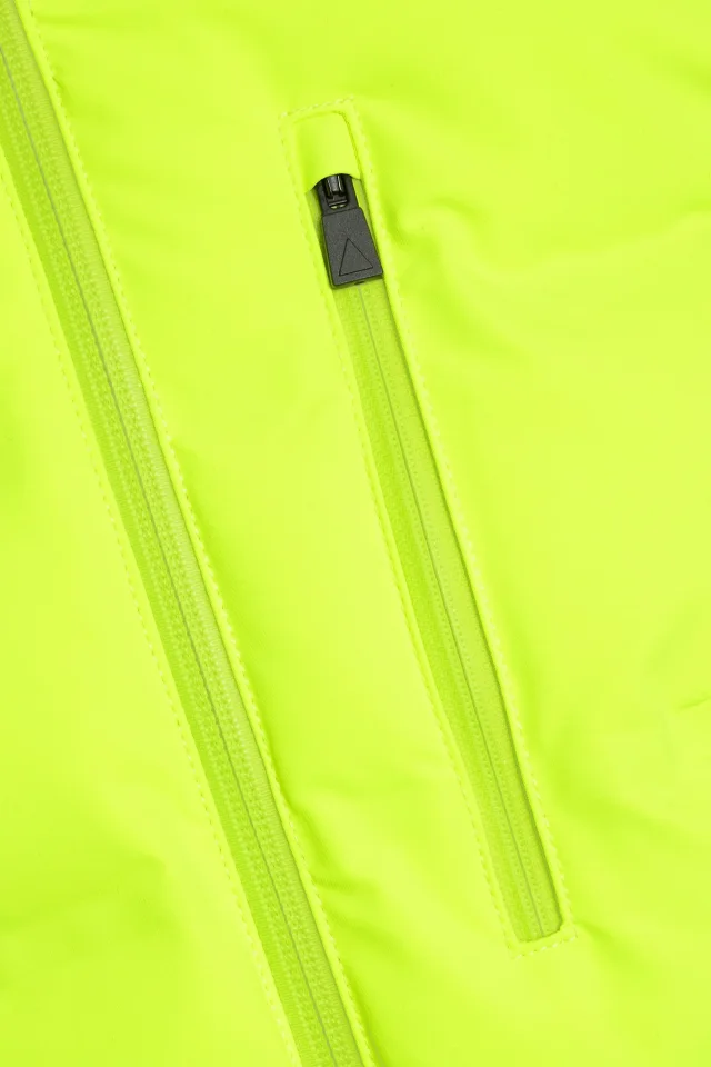 Aztech Mountain Nuke Quilted Down Ski Jacket in Bright yellow, photo 4 of 4 from THE OUTNET