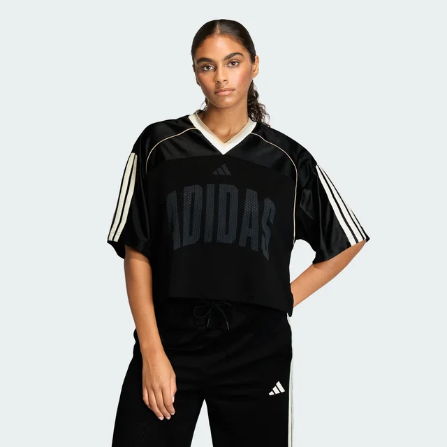 Adidas STADIUM MESH T-SHIRT in Black from adidas (US), photo 1 of 1