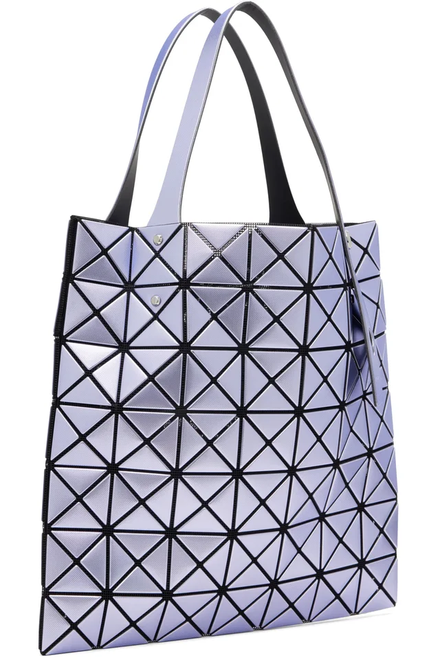 BAO BAO ISSEY MIYAKE Purple Platinum Tote, photo 3 of 3 from SSENSE