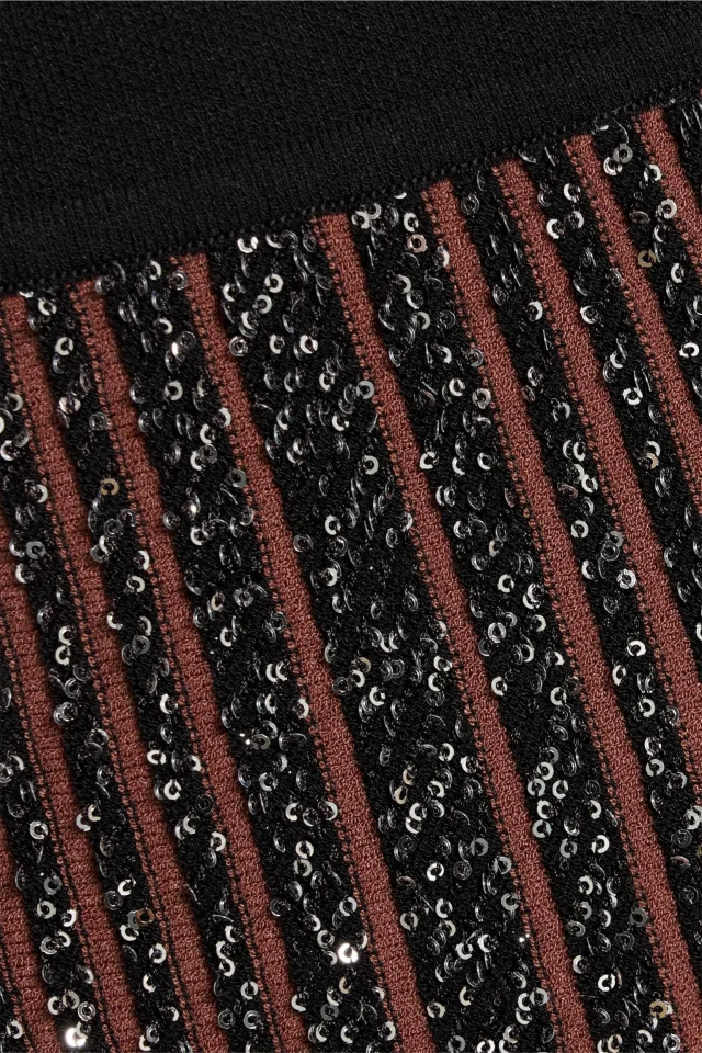 Missoni Sequin-Embellished Ribbed-Knit Mini Skirt, photo 4 of 6 from THE OUTNET