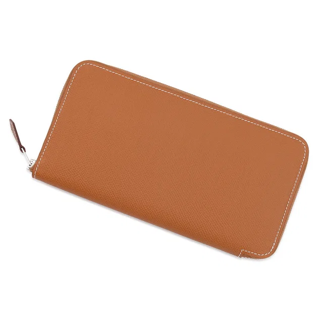 Hermès Azap Long silk in Gold Epsom in Gold Epsom leather from GALLERY RARE