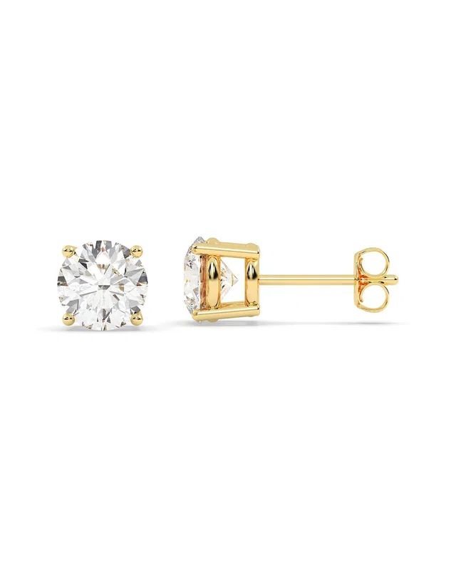 Lab Grown Diamonds 14K 2.00 ct. tw. Lab-Grown Diamond Earrings, image 1 of 1 from Rue La La