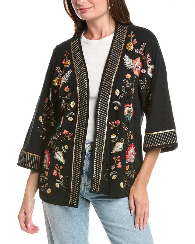 Johnny Was Petite Biya Short Kimono, image 1 of 1 from Rue La La