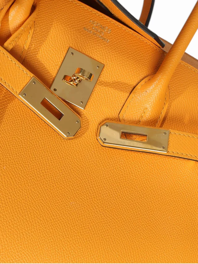 Hermès Jaune Dor Epsom Birkin 35 in Yellow Epsom leather from Season 2 Consign, photo 3 of 10