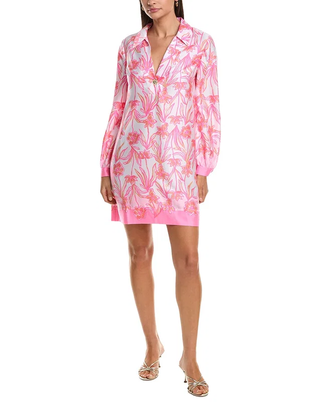 Lilly Pulitzer Iralanne Popover Mini Dress, image 1 of 1 from Rue La La
