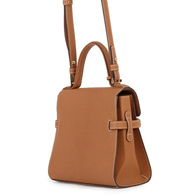 Delvaux Tanpet 2WAY Handbag Vegetal IvoryAA0505AMF0ADNDO Crispy Calf Leather Size PM in Calfskin from GALLERY RARE, photo 2 of 7