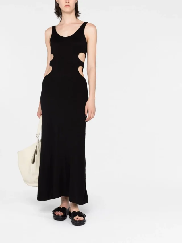 Chloè Linen Blend Silk Long Dress, photo 5 of 6 from Balardi