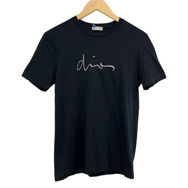 Dior Homme Short Sleeve T-Shirt Black XS in Black from The Reluxe