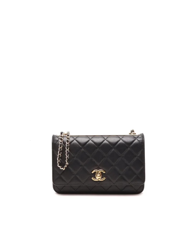 Chanel Trendy CC Mini Wallet on Chain Bag in Leather from A Retro Tale