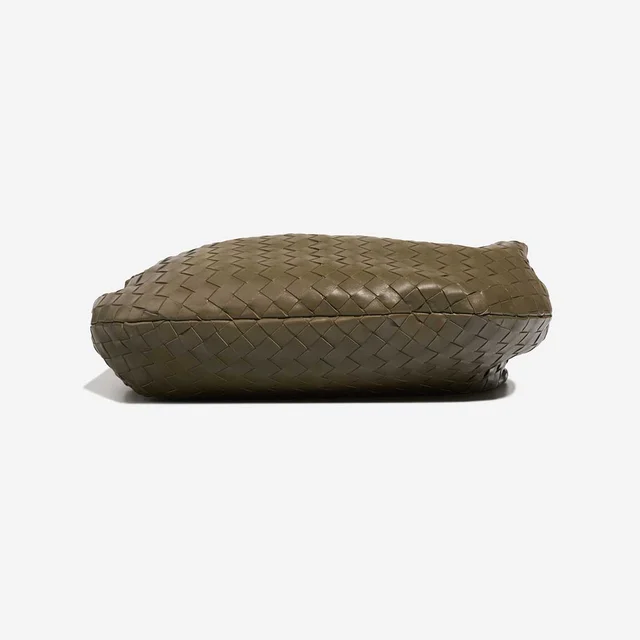 Bottega Veneta Jodie Medium Lamb Olive in Green, Grey Lambskin from SACLÀB, photo 6 of 9
