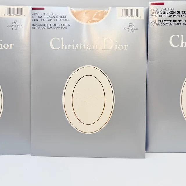 Dior 4479 Lultra Silken Sheer Control Top Pantyhose Au Naturelle Sz 2 in brown|neutral Nylon from Poshmark