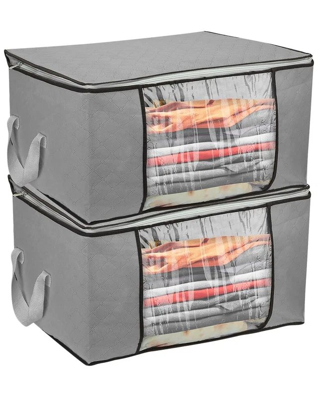 Fresh Fab Finds Set Of 2 Clothes Storage Bags, image 1 of 1 from Rue La La