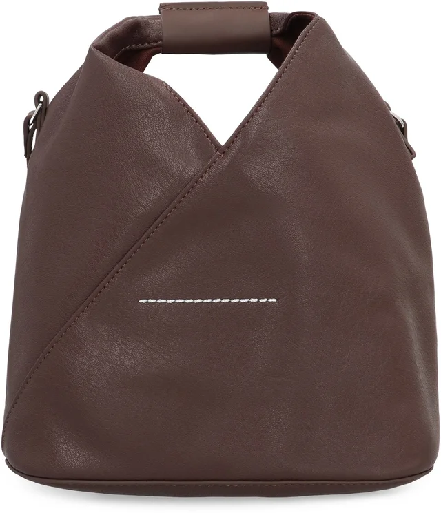 Maison Margiela Eco-Leather Shoulder Bag — Brown Polyurethane; Lining: Cotton in Brown Leather from HEWI, photo 2 of 2