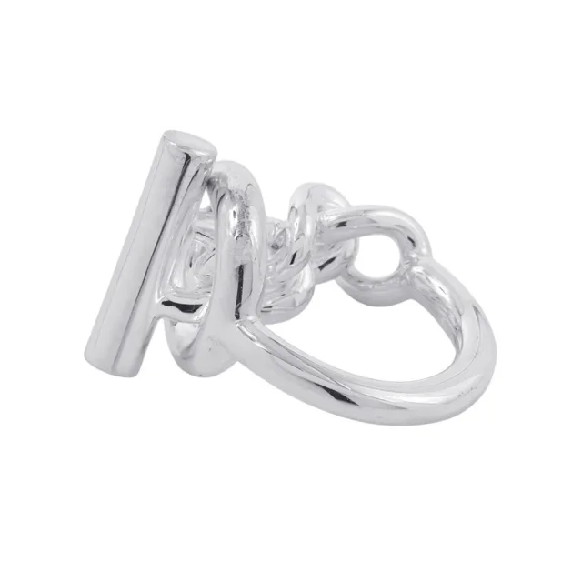 Hermès Croisette Ring Size GM/52/#12 SV925 from GALLERY RARE, photo 2 of 8